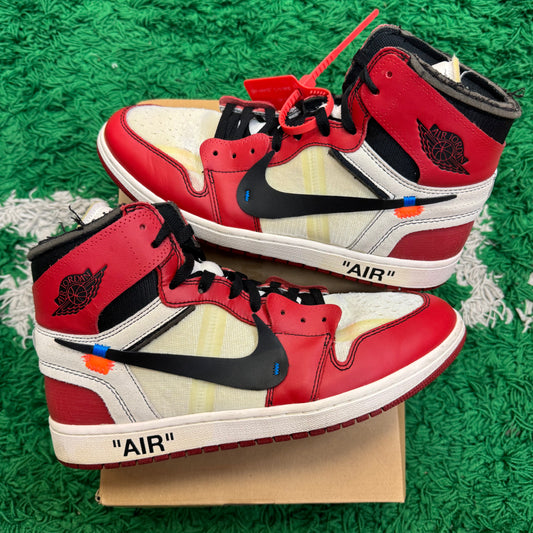 Jordan 1 High Off White Chicago Size 12 (Worn) (AD)