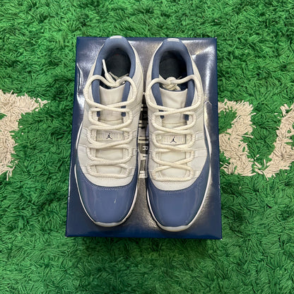 Jordan 11 Low Diffused Blue Size 10 (Worn)