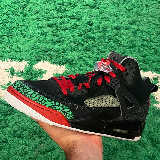 Jordan Spizike Black Varsity Red Size 10 (New)