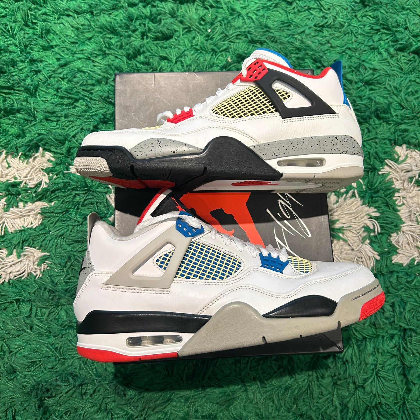 Jordan 4 What The Size 10.5 (Lightly Worn)