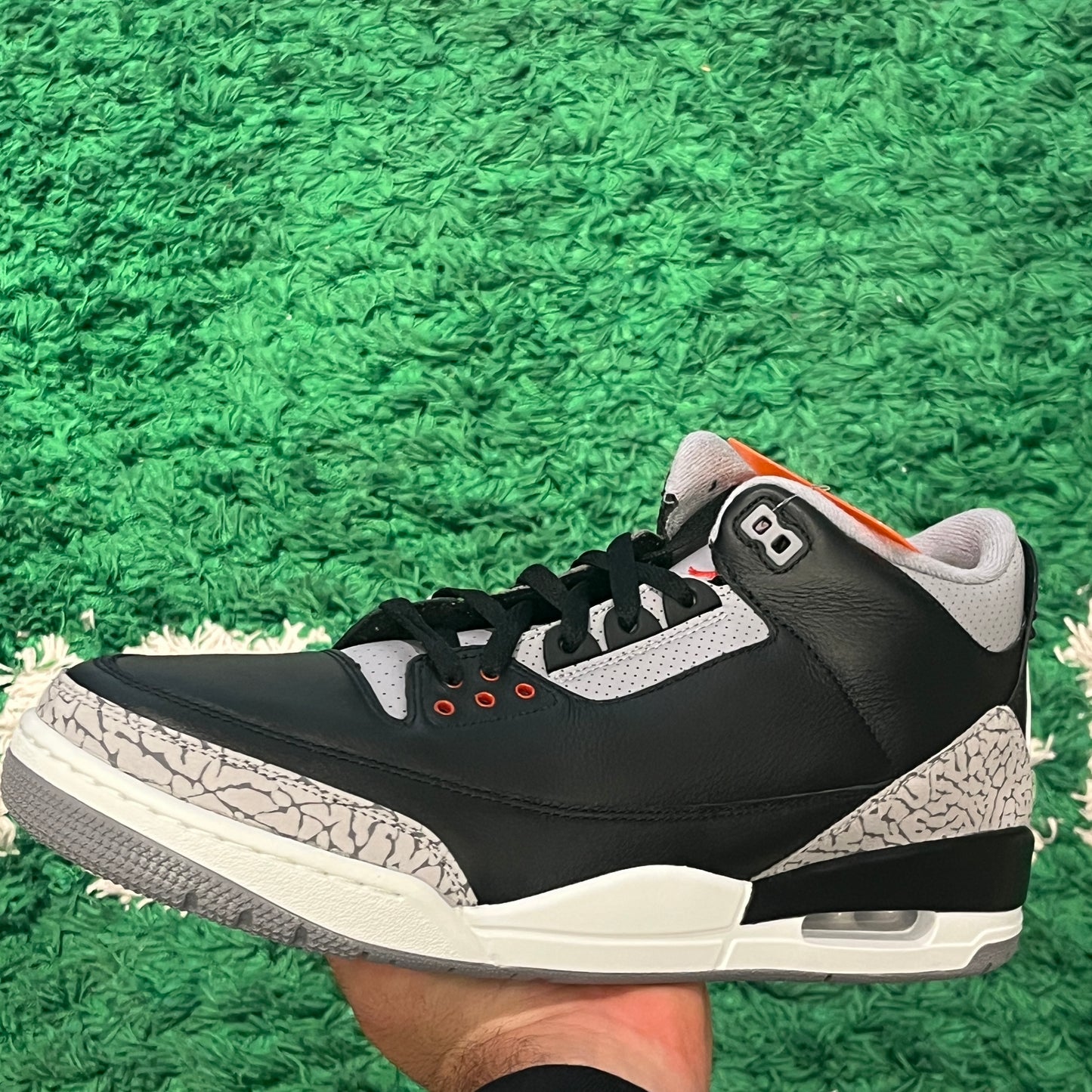 Jordan 3 Black Cement Size 10 (New)