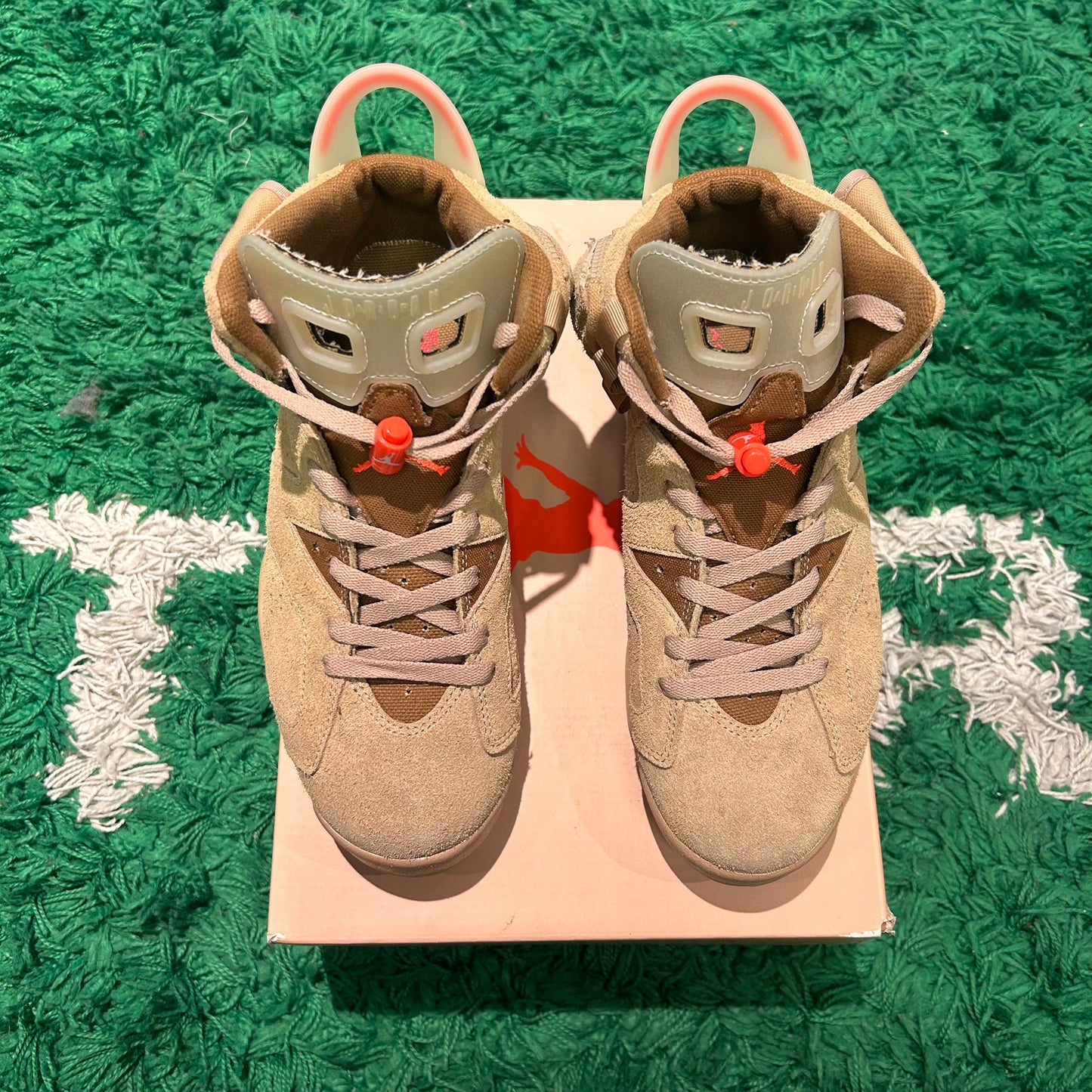 Jordan 6 TS British Khaki Size 8.5 (Lightly Worn)