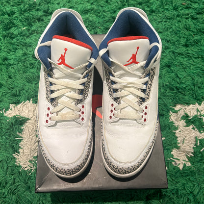 Jordan 3 True Blue Size 12 (Lightly Worn)