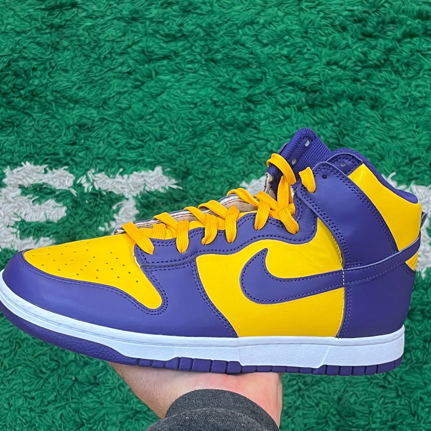 Nike Dunk High Lakers Size 11.5 (Lightly Worn NB)