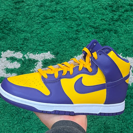 Nike Dunk High Lakers Size 11.5 (Lightly Worn NB)