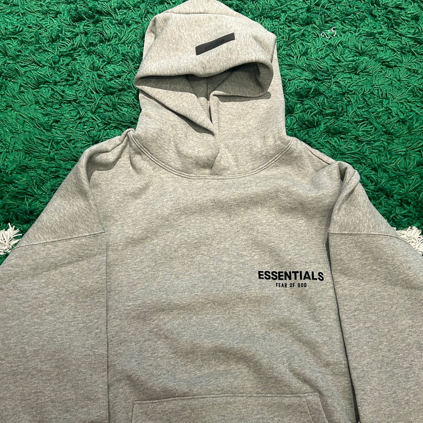 Fog Hoodie Essentials Dark Oat Size L (New)