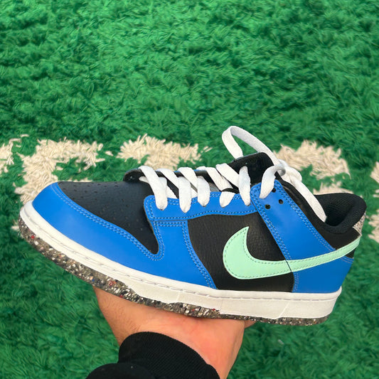 Nike Dunk Low Crater Blue Black Size 7Y (New)