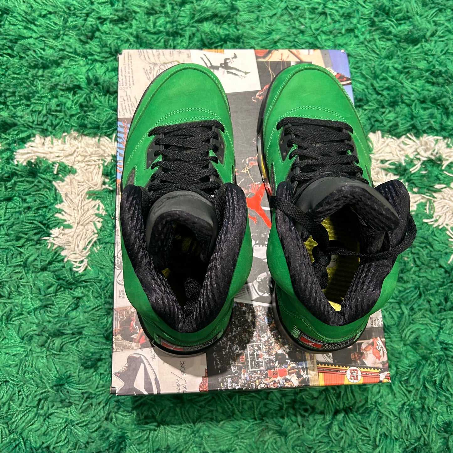 Jordan 5 Oregon Size 9 (Lightly Worn)