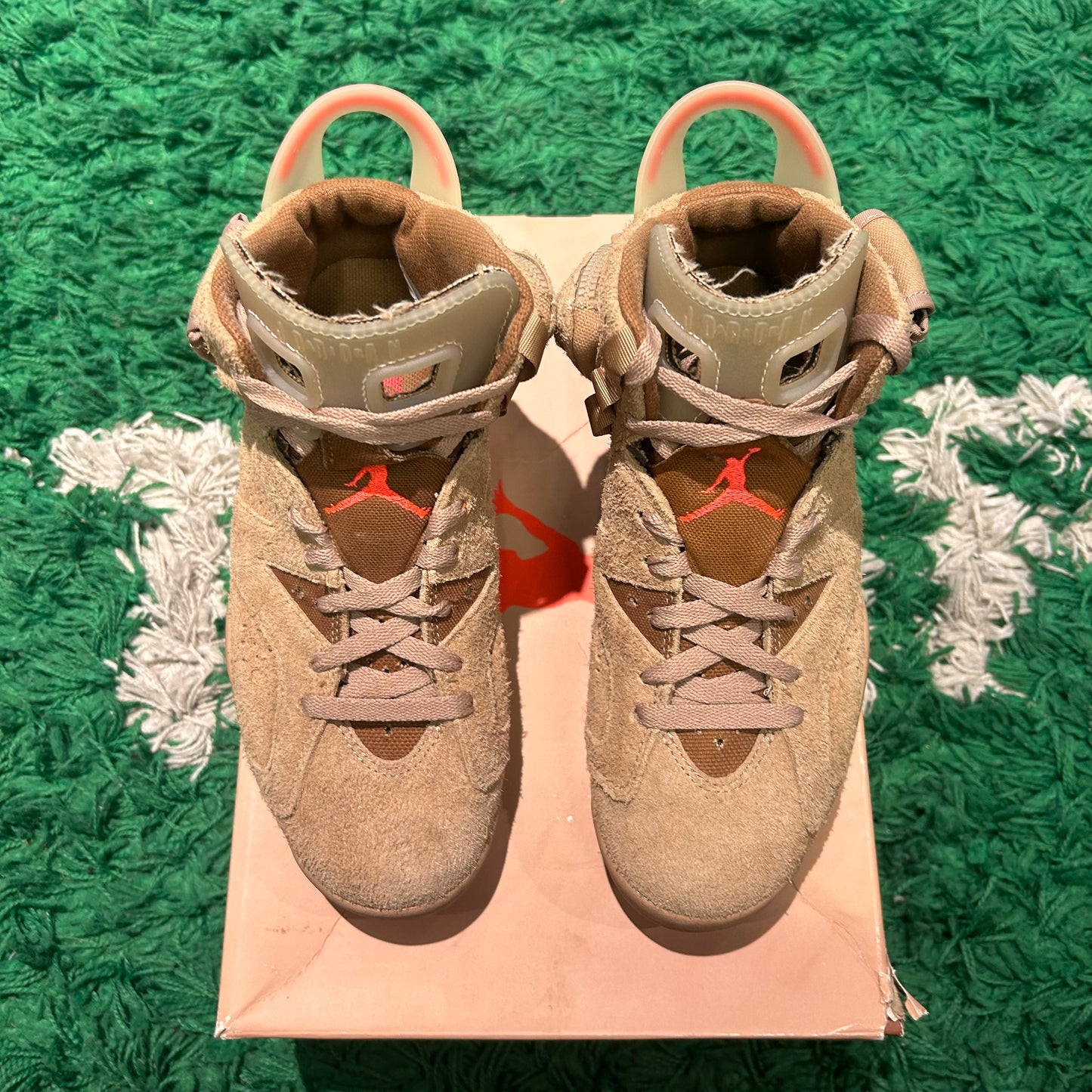 Jordan 6 TS British Khaki Size 5.5 (Lightly Worn)