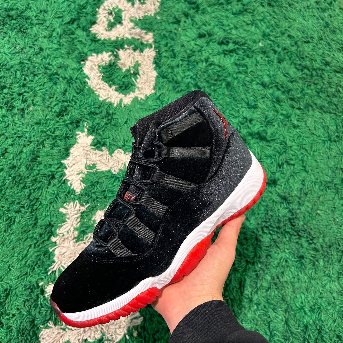 Jordan 11 Bred Velvet Size 11W/9.5M (Brand New)