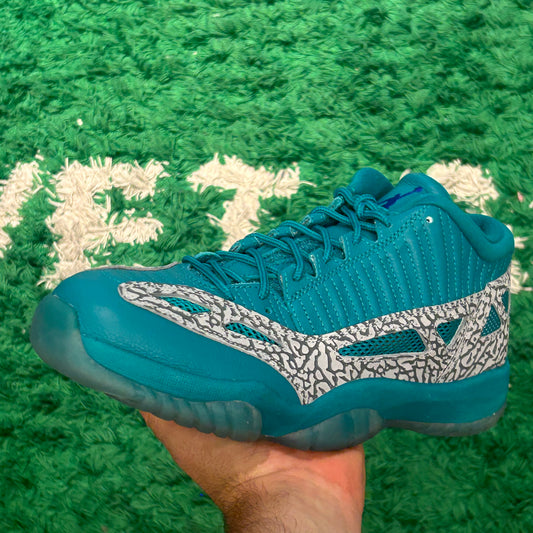 Jordan 11 Low IE Rio Teal Size 10 (New)