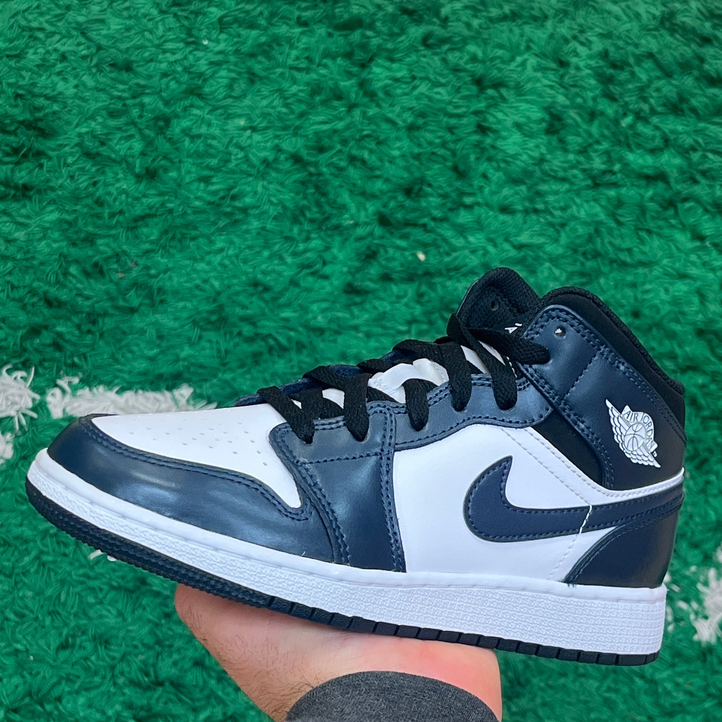 Jordan 1 Mid Armory Navy Size 6.5Y (New)