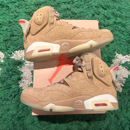 Jordan 6 TS British Khaki Size 7.5 (Tried On)