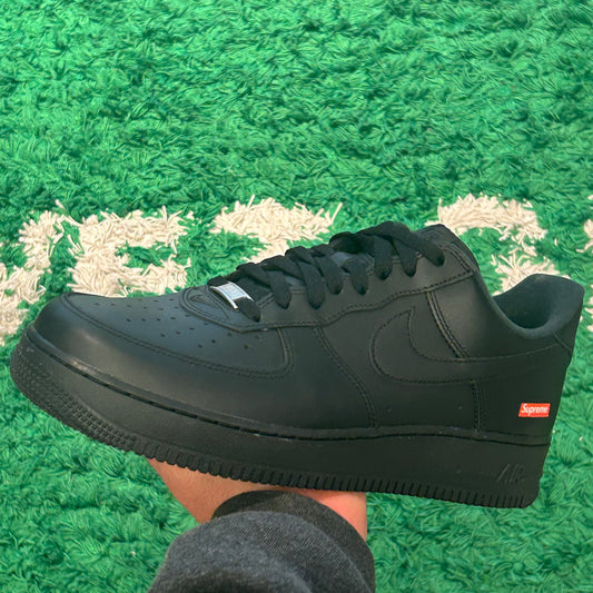 Nike AF1 Supreme Black Size 10.5 (New)