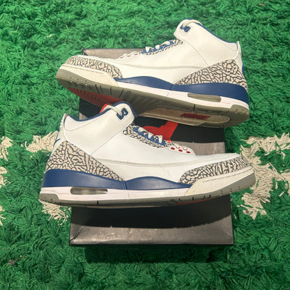 Jordan 3 True Blue Size 12 (Lightly Worn)