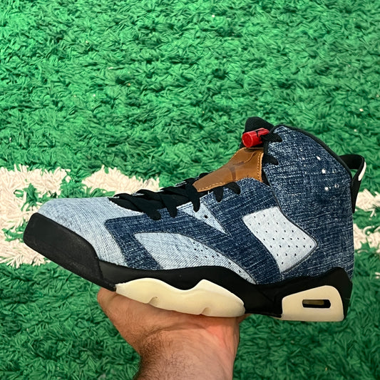 Jordan 6 Washed Denim Size 10 (New)