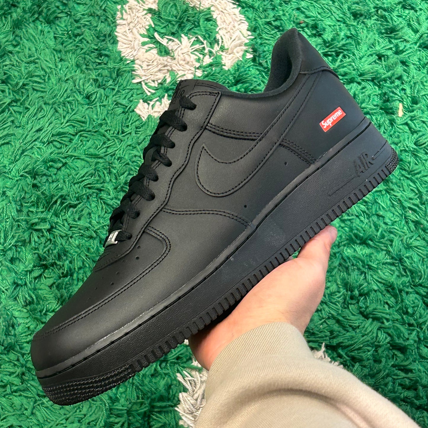 Nike AF1 Supreme Black Size 12 (New)