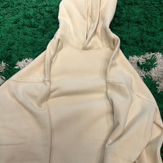 Fog Essentials Relaxed Hoodie Eggshell Size M (New)