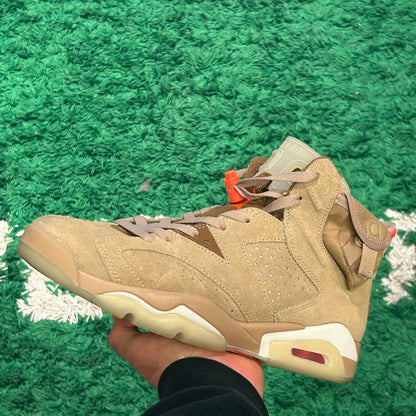 Jordan 6 TS British Khaki Size 8.5 (Lightly Worn)