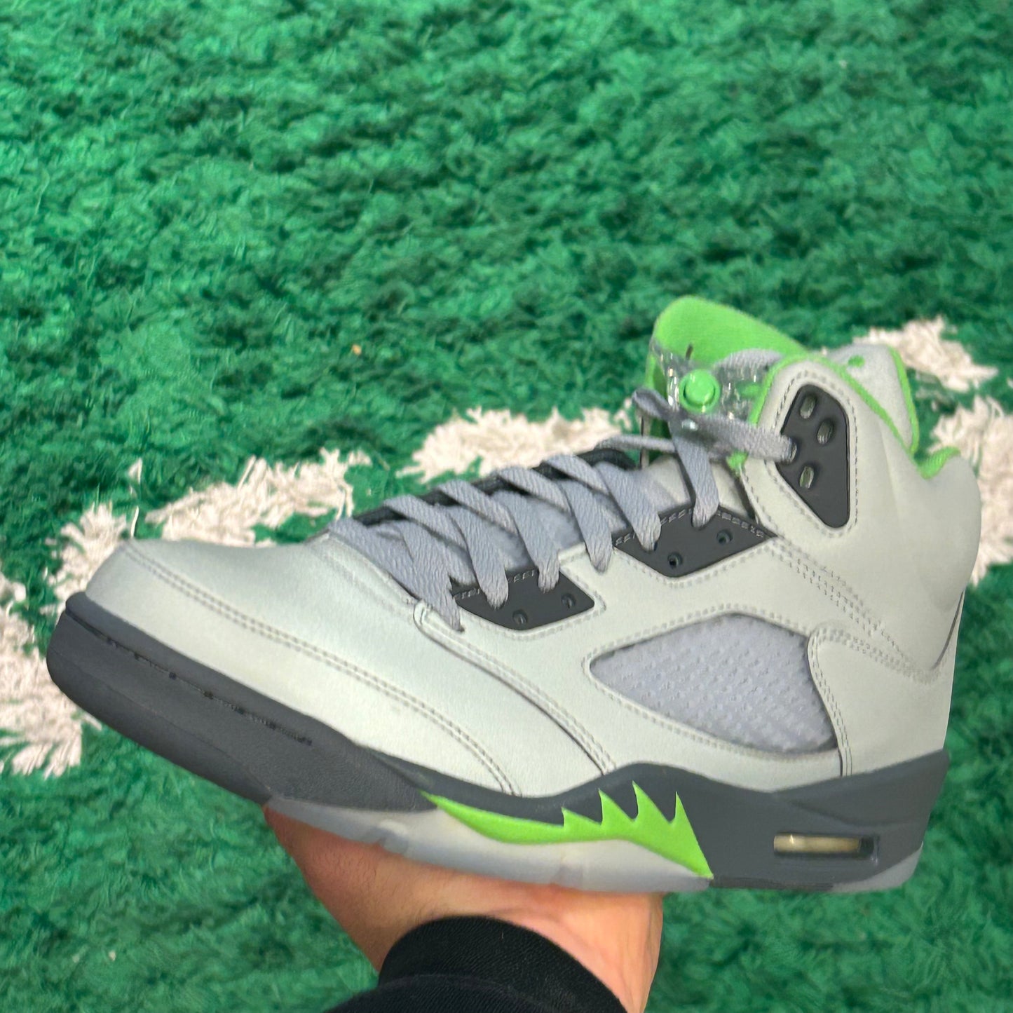 Jordan 5 Green Bean Size 10 (New)