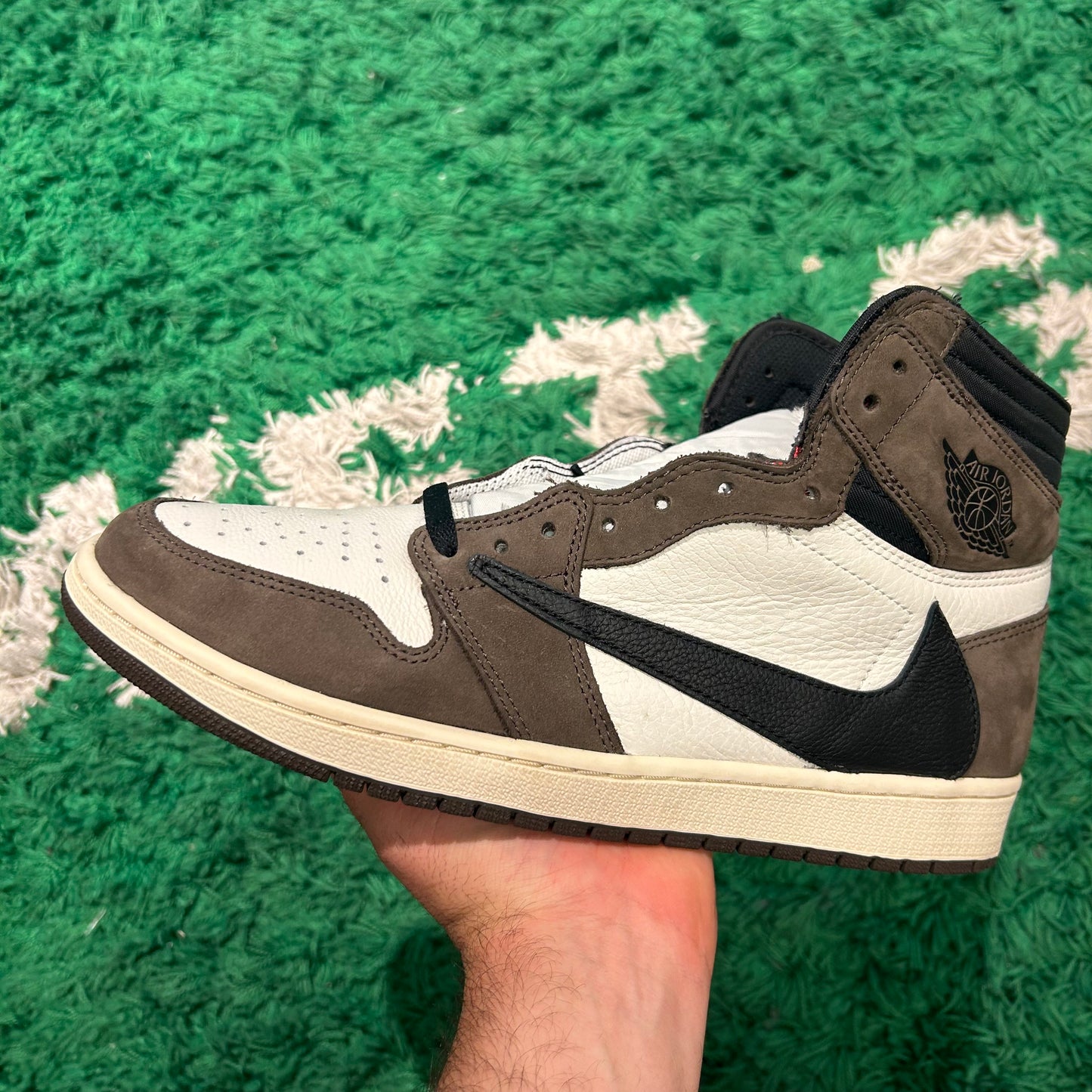 Jordan 1 Travis Scott Mocha Size 12 (Lightly Worn)