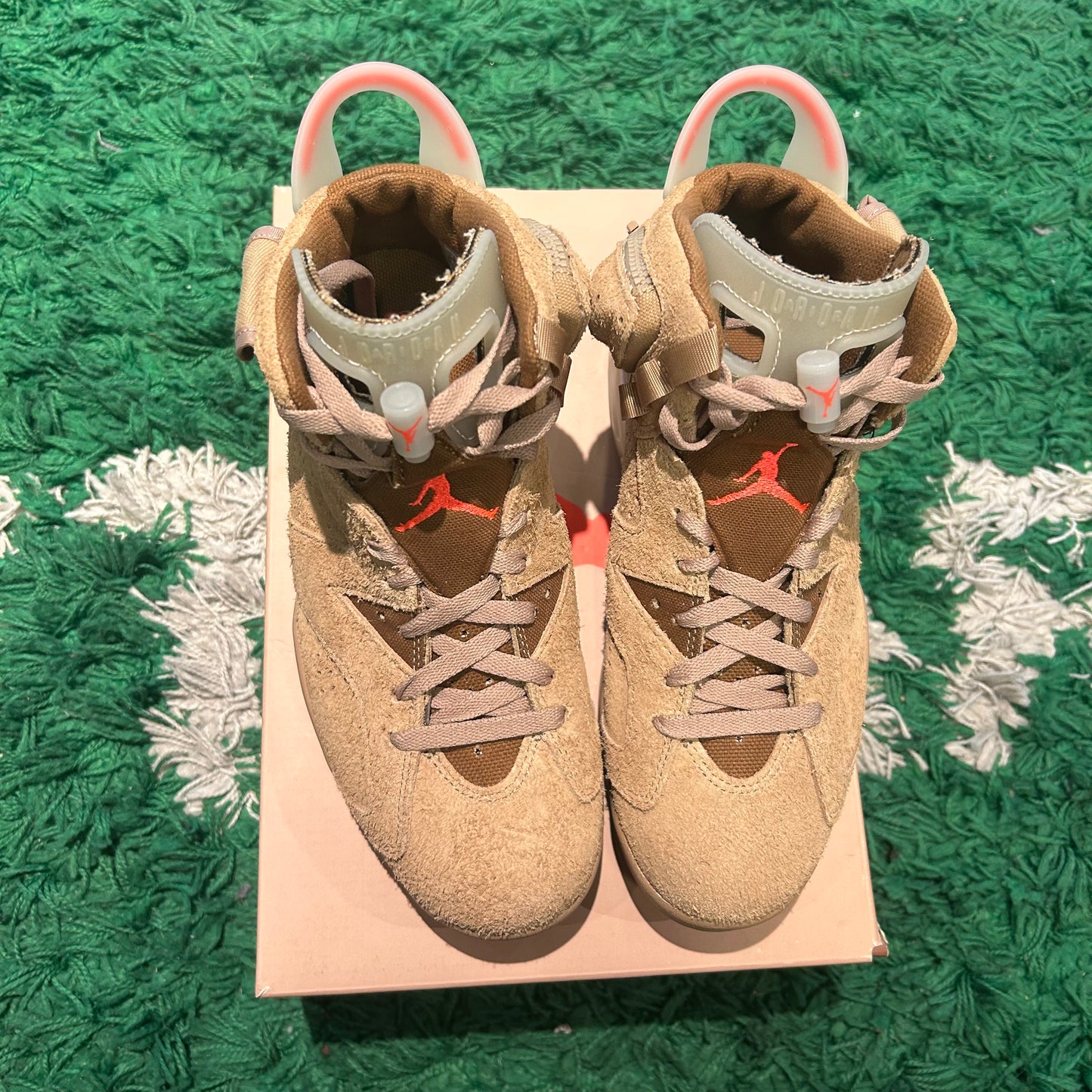 Jordan 6 TS British Khaki Size 7.5 (Tried On)