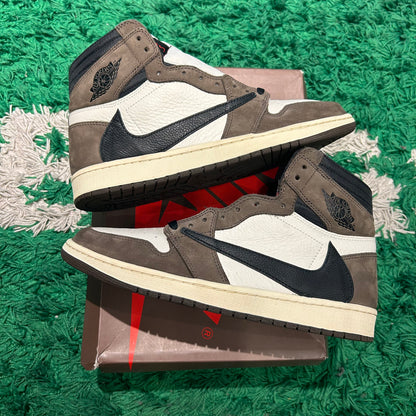 Jordan 1 Travis Scott Mocha Size 12 (Lightly Worn)