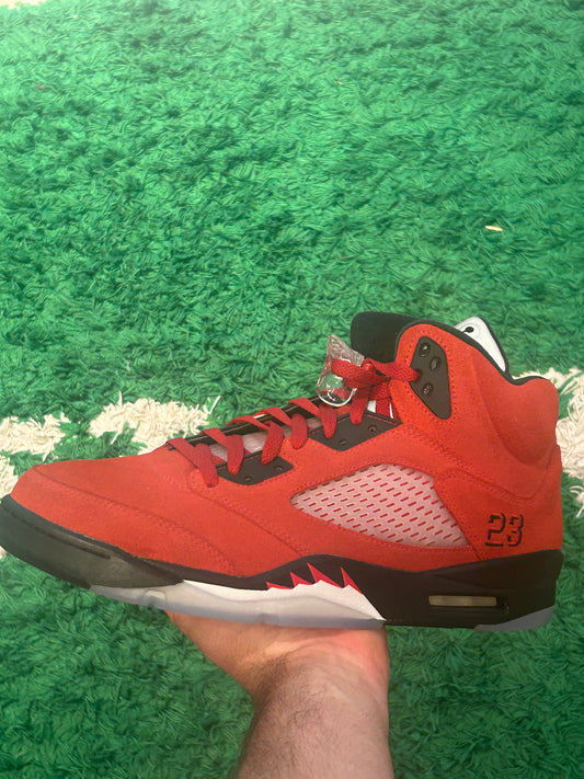 Jordan 5 Raging Bull Size 13 (New With Stain)