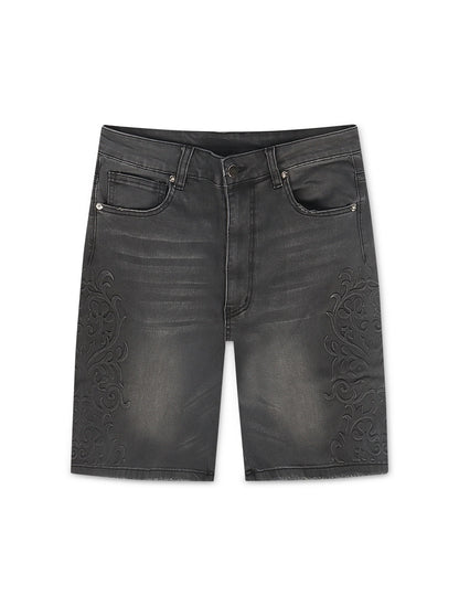Syndicate Legacy Denim Shorts Black