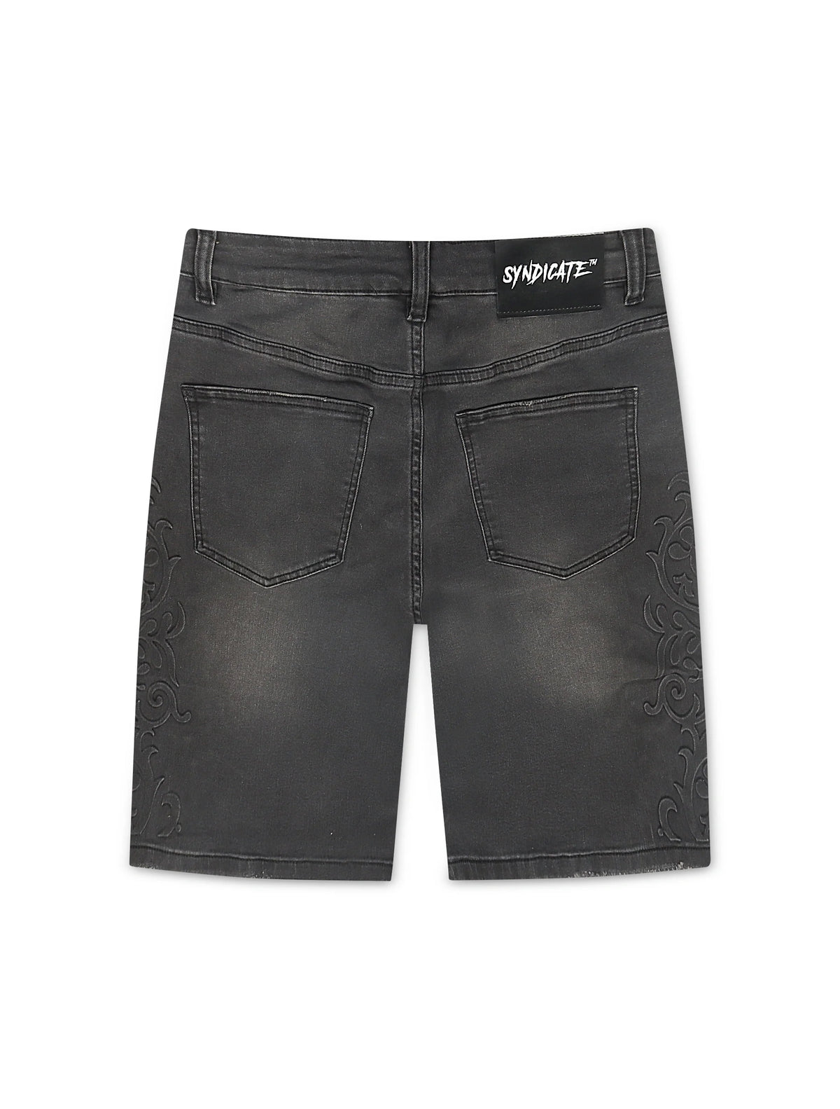 Syndicate Legacy Denim Shorts Black
